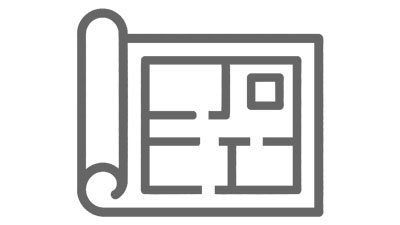 Icon Anlagenplanung der BSS GmbH Flat-Icon für Anlagenplanung